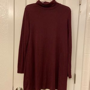Turtle neck dress